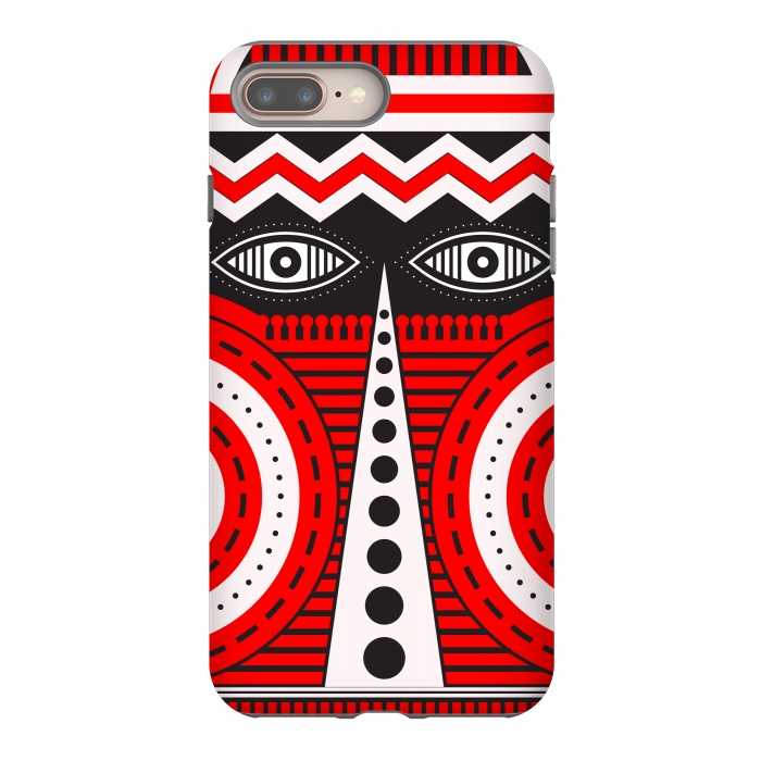 iPhone 7 plus StrongFit illuminati tribal mask by TMSarts