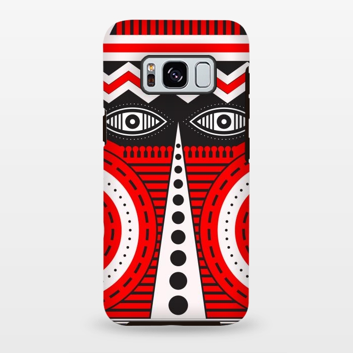 Galaxy S8 plus StrongFit illuminati tribal mask by TMSarts