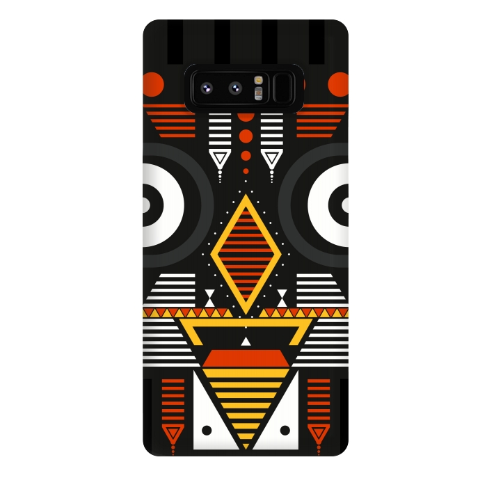 Galaxy Note 8 StrongFit bobo tribal mask by TMSarts