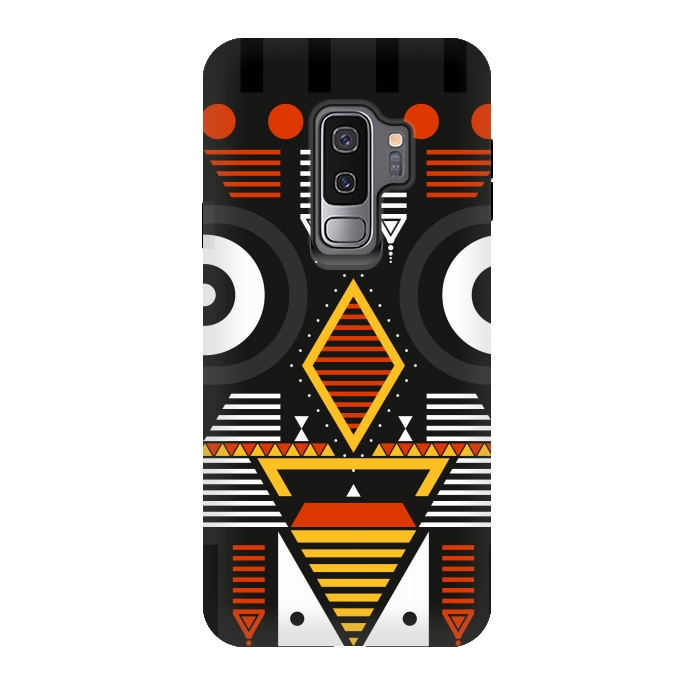 Galaxy S9 plus StrongFit bobo tribal mask by TMSarts
