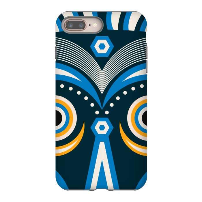 iPhone 7 plus StrongFit lulua tribal mask by TMSarts