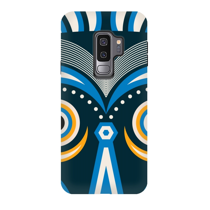 Galaxy S9 plus StrongFit lulua tribal mask by TMSarts