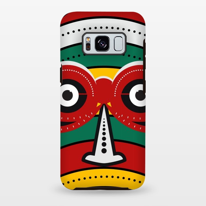 Galaxy S8 plus StrongFit totem tribal mask by TMSarts