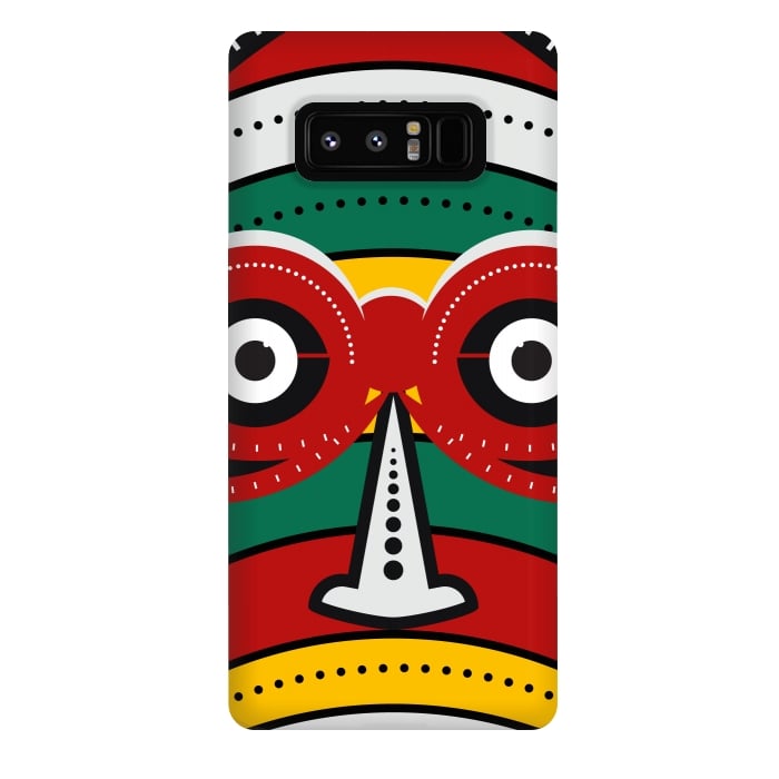 Galaxy Note 8 StrongFit totem tribal mask by TMSarts