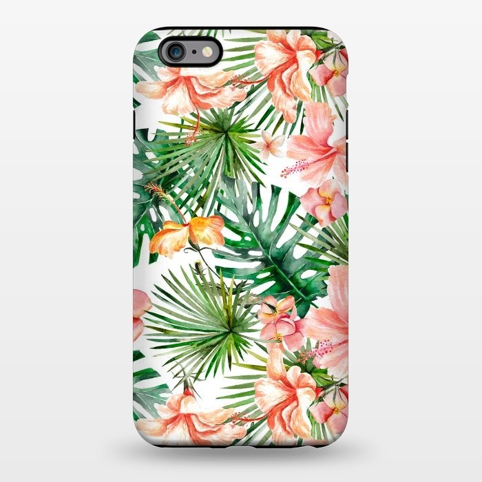 iPhone 6/6s plus StrongFit Tropical Flower Jungle by  Utart