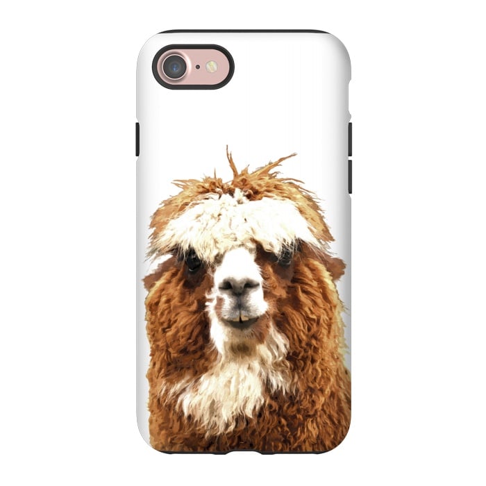 iPhone 7 StrongFit Alpaca Portrait by Alemi