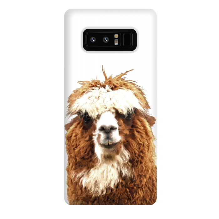 Galaxy Note 8 StrongFit Alpaca Portrait by Alemi