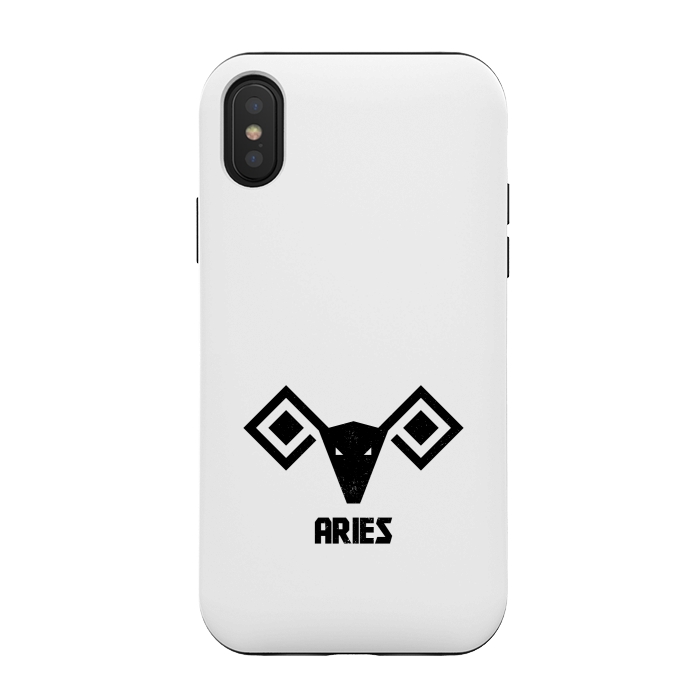 iPhone Xs / X StrongFit aries by TMSarts