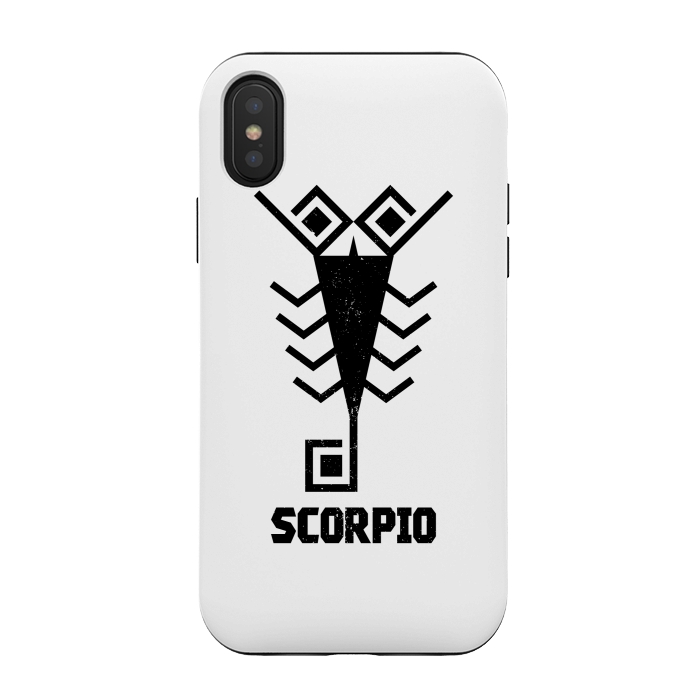 iPhone Xs / X StrongFit scorpio by TMSarts