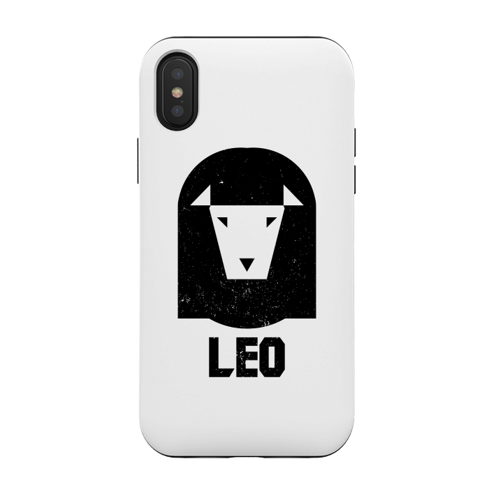 iPhone Xs / X StrongFit leo by TMSarts