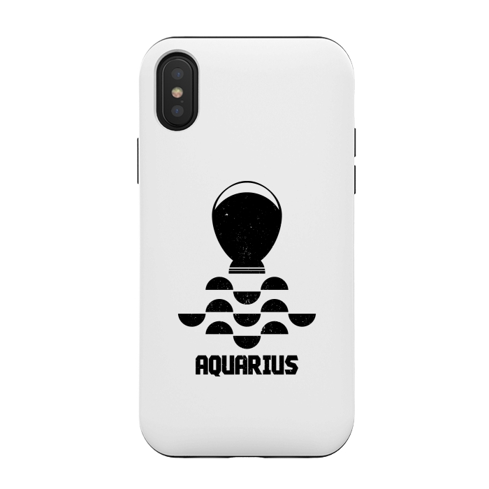 iPhone Xs / X StrongFit aquarius by TMSarts