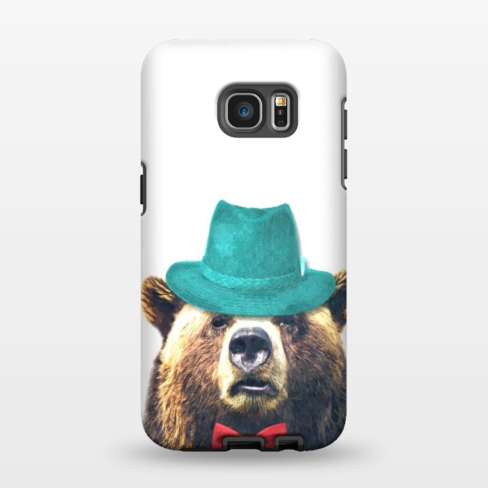 Galaxy S7 EDGE StrongFit Cute Bear by Alemi