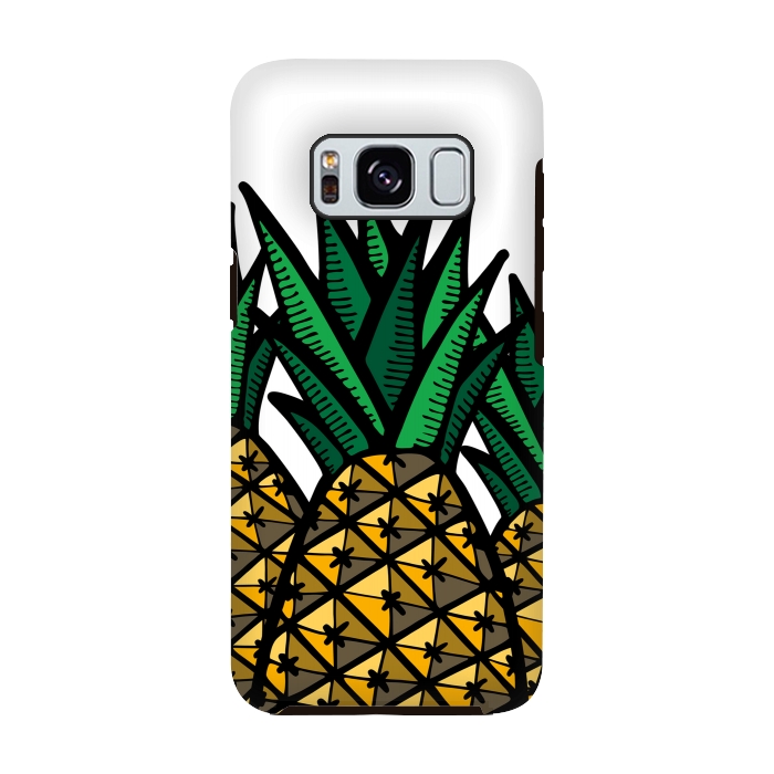 Galaxy S8 StrongFit Pineapple Field by Majoih