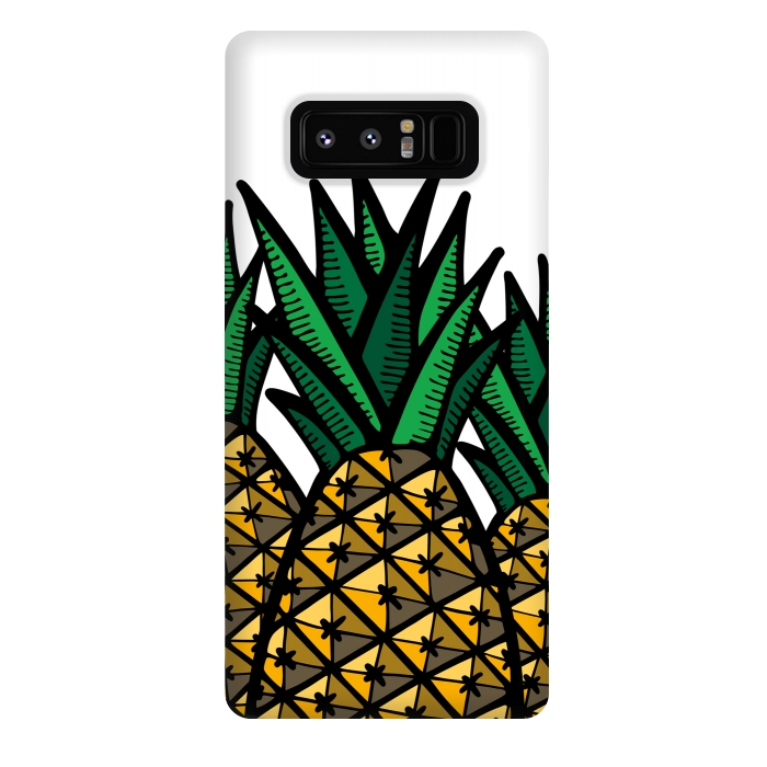 Galaxy Note 8 StrongFit Pineapple Field by Majoih
