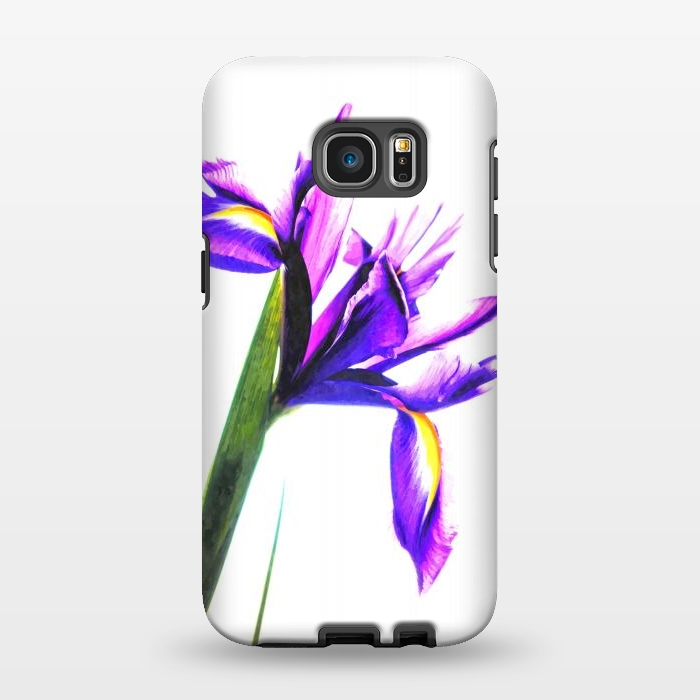 Galaxy S7 EDGE StrongFit Iris Illustration by Alemi