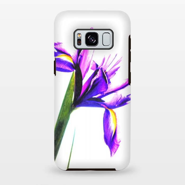 Galaxy S8 plus StrongFit Iris Illustration by Alemi