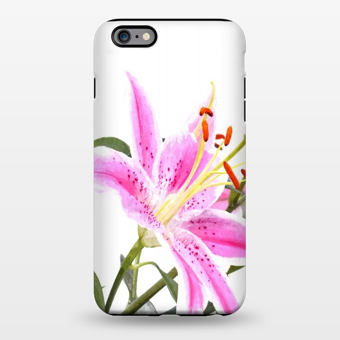 iPhone 6/6s plus StrongFit Pink Lily by Alemi
