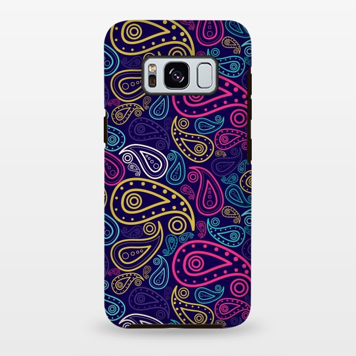 Galaxy S8 plus StrongFit Paisley by TMSarts
