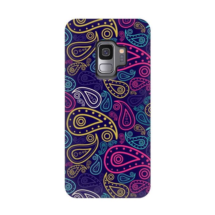 Galaxy S9 StrongFit Paisley by TMSarts