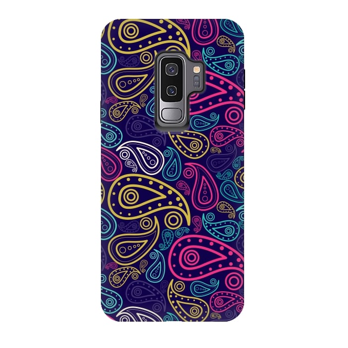 Galaxy S9 plus StrongFit Paisley by TMSarts