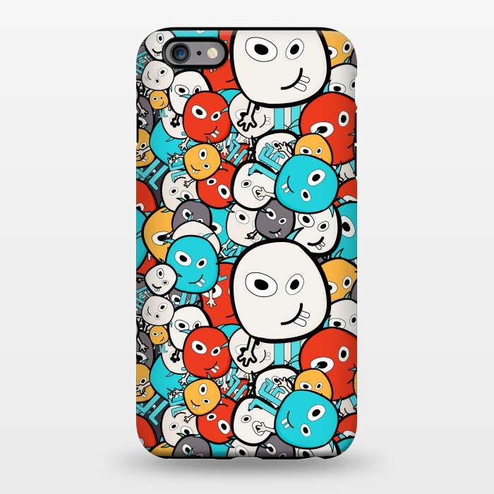 iPhone 6/6s plus StrongFit colorful monsters by TMSarts
