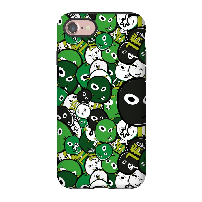 iPhone 7 StrongFit green monsters by TMSarts