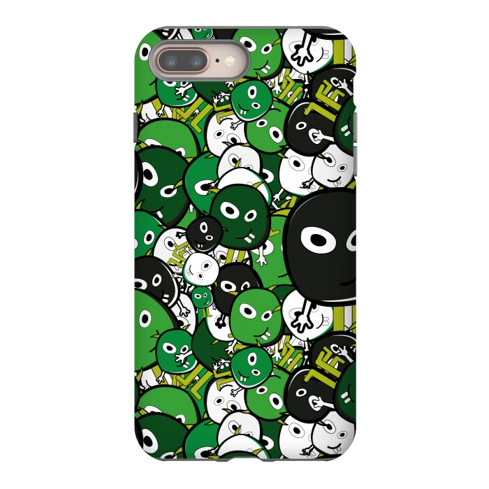 iPhone 7 plus StrongFit green monsters by TMSarts