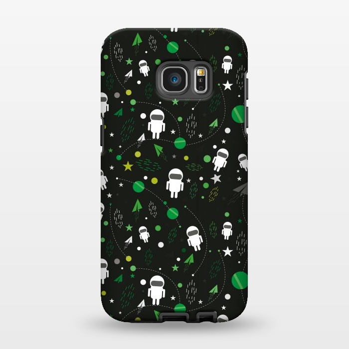 Galaxy S7 EDGE StrongFit Astronauts by TMSarts
