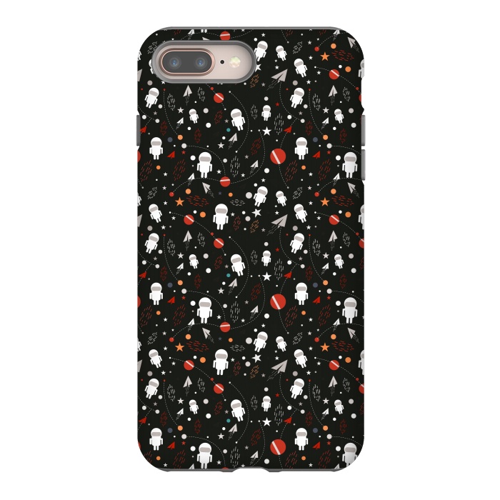 iPhone 7 plus StrongFit cartoon space pattern by TMSarts