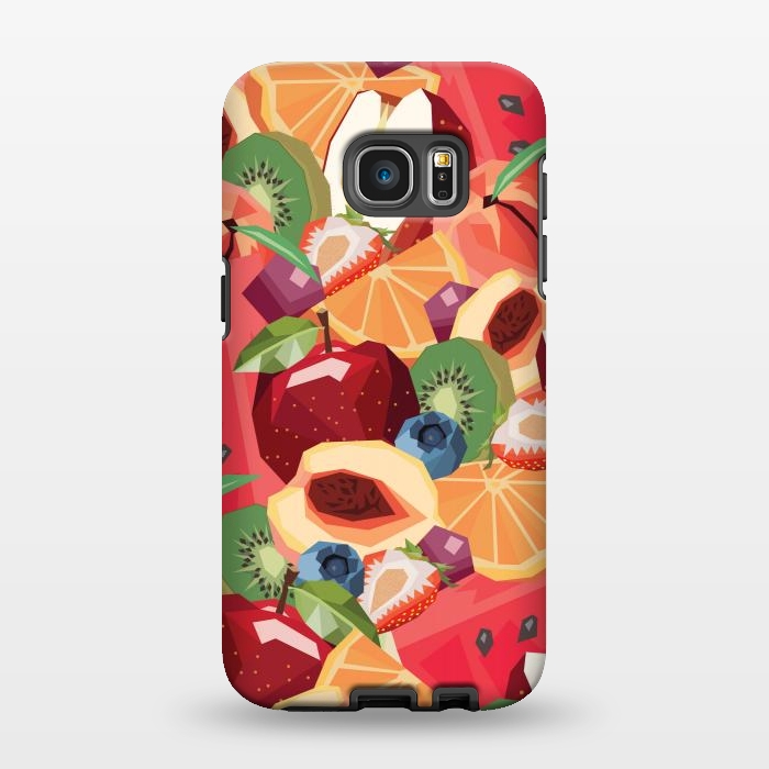 Galaxy S7 EDGE StrongFit TuttiFrutti by Diana Guedez