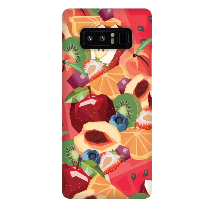 Galaxy Note 8 StrongFit TuttiFrutti by Diana Guedez