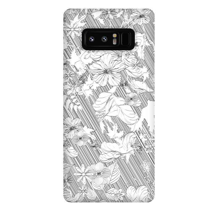 Galaxy Note 8 StrongFit My Garden Flowers 2 by Bledi