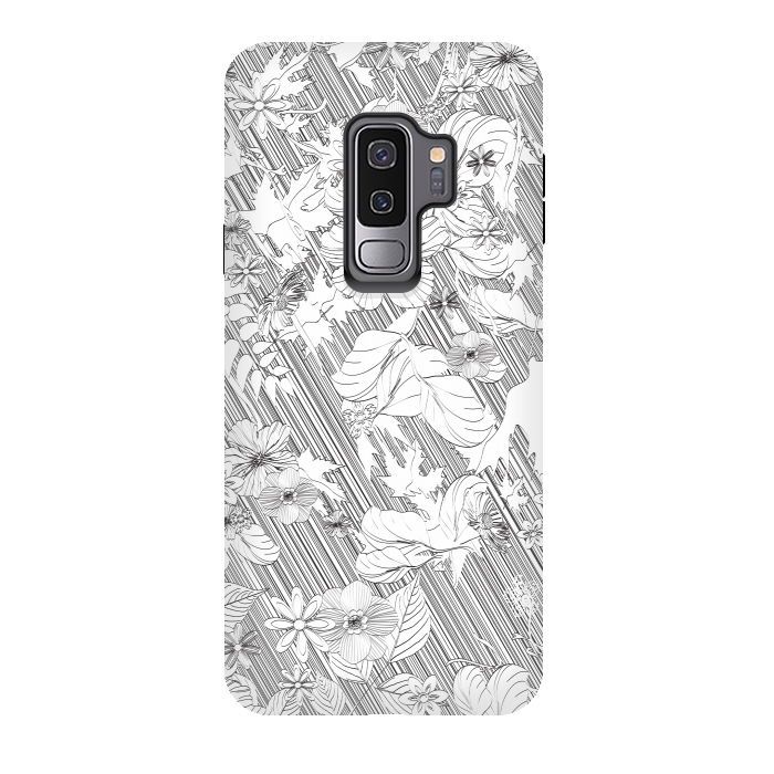 Galaxy S9 plus StrongFit My Garden Flowers 2 by Bledi