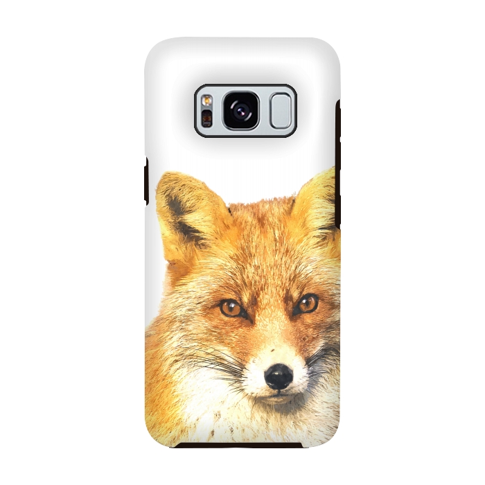 Galaxy S8 StrongFit Fox Portrait by Alemi