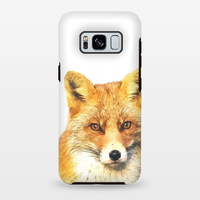 Galaxy S8 plus StrongFit Fox Portrait by Alemi