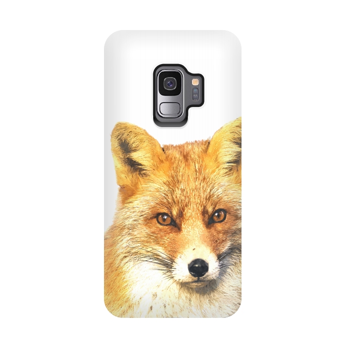 Galaxy S9 StrongFit Fox Portrait by Alemi