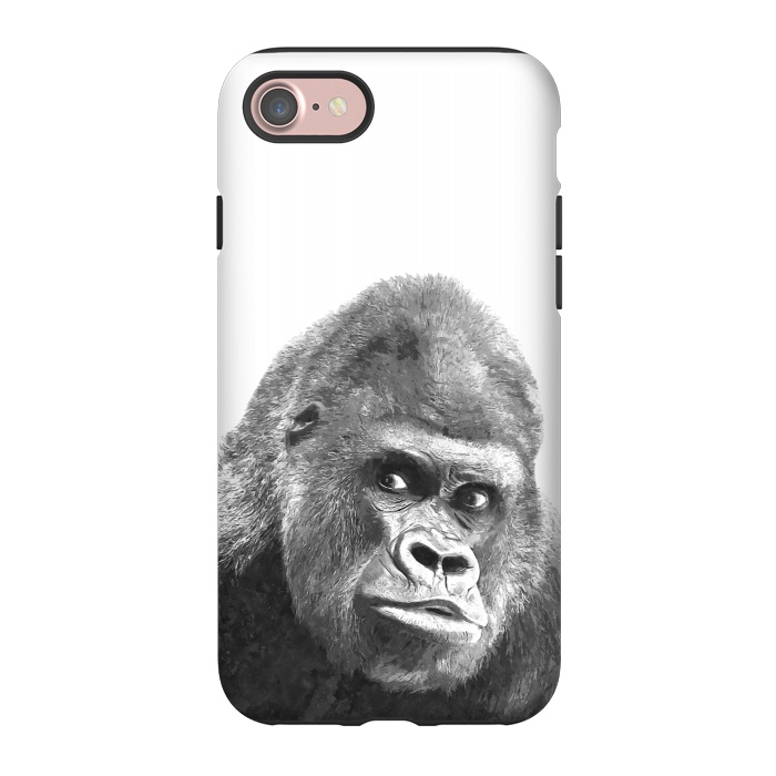iPhone 7 StrongFit Black and White Gorilla by Alemi