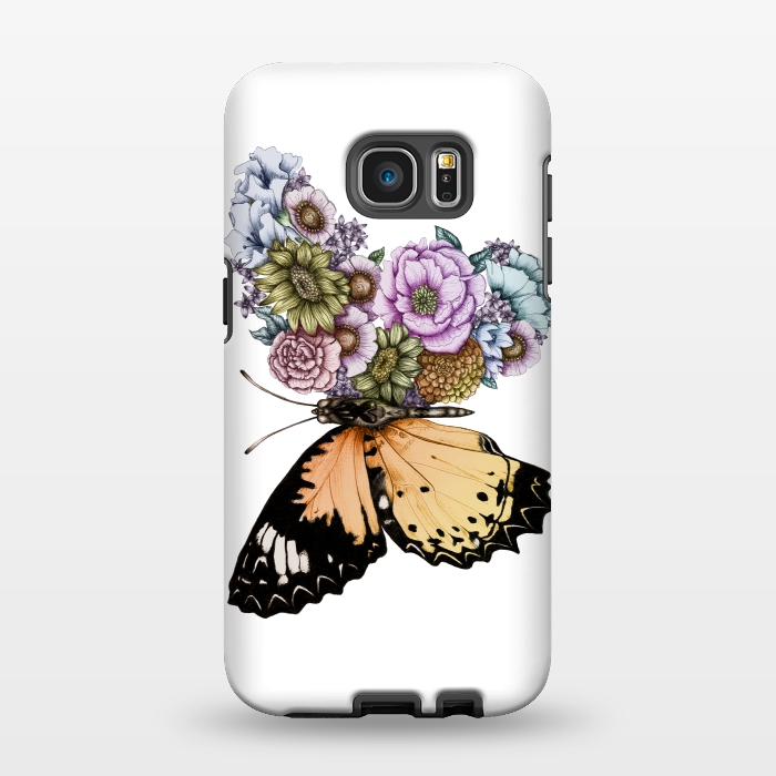 Galaxy S7 EDGE StrongFit Butterfly in Bloom II by ECMazur 