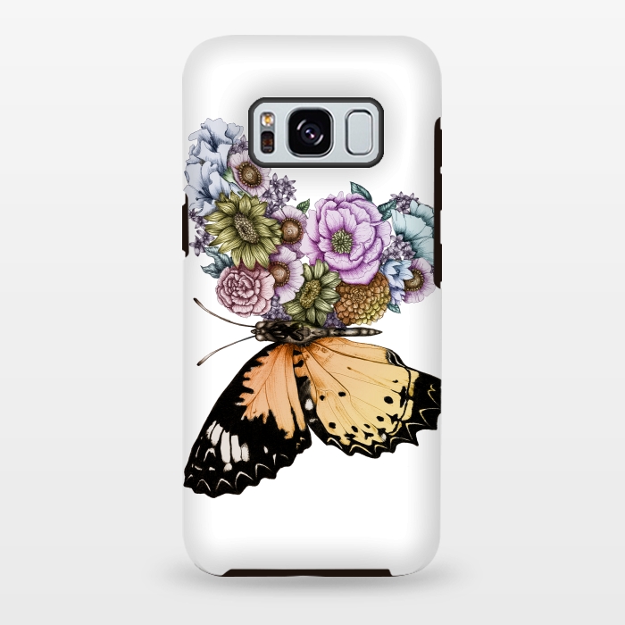 Galaxy S8 plus StrongFit Butterfly in Bloom II by ECMazur 