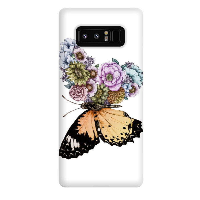 Galaxy Note 8 StrongFit Butterfly in Bloom II by ECMazur 