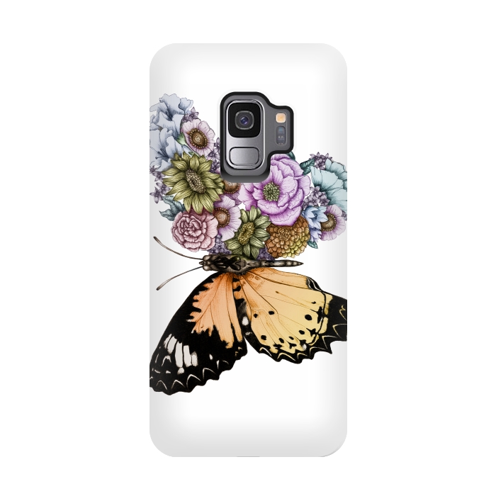 Galaxy S9 StrongFit Butterfly in Bloom II by ECMazur 