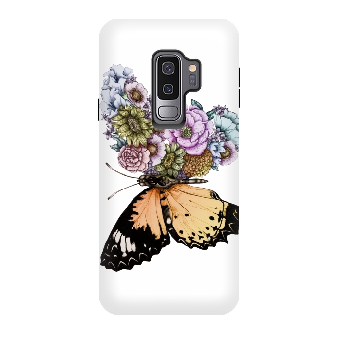 Galaxy S9 plus StrongFit Butterfly in Bloom II by ECMazur 