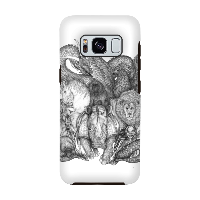 Galaxy S8 StrongFit The Impossible Menagerie by ECMazur 
