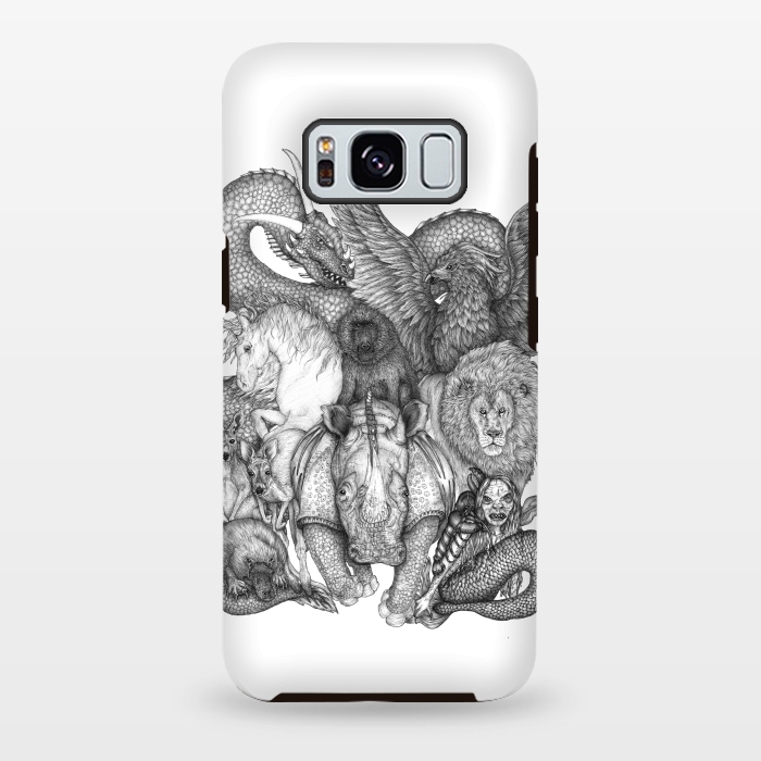 Galaxy S8 plus StrongFit The Impossible Menagerie by ECMazur 