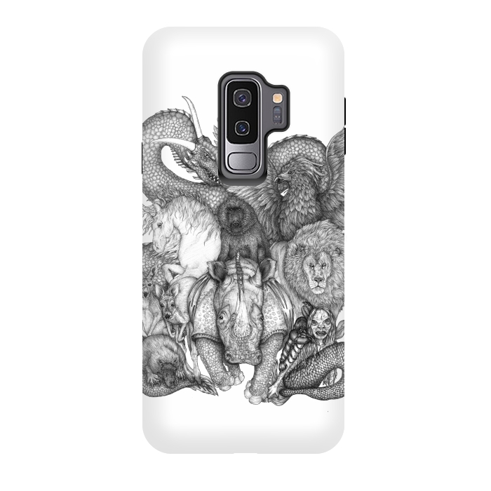 Galaxy S9 plus StrongFit The Impossible Menagerie by ECMazur 