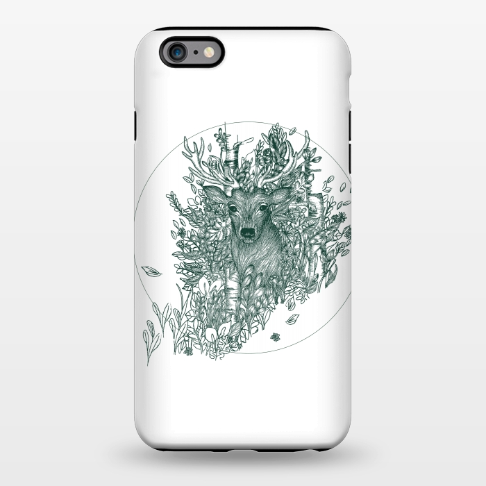 iPhone 6/6s plus StrongFit Stag and Forest by ECMazur 