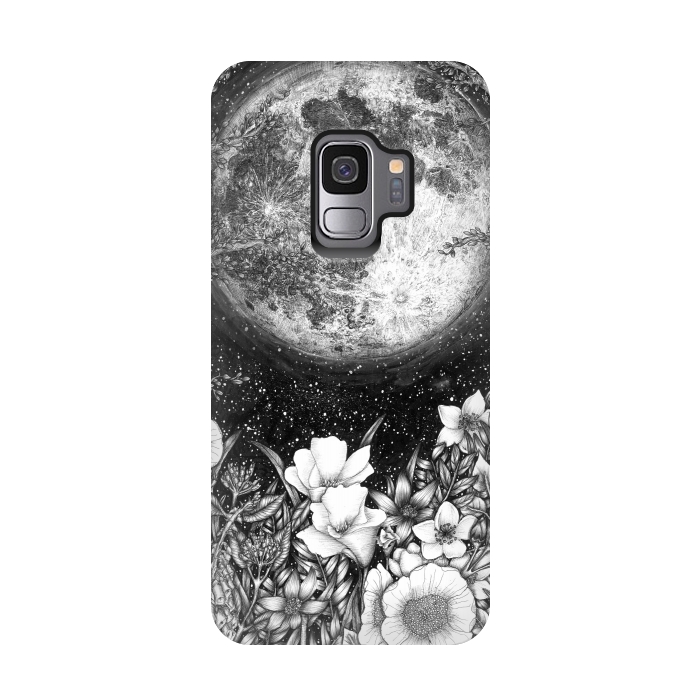 Galaxy S9 StrongFit Midnight in the Garden by ECMazur 
