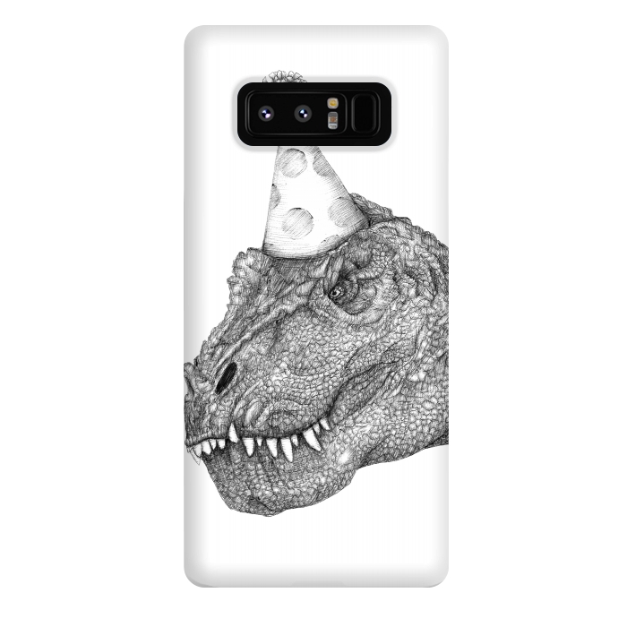 Galaxy Note 8 StrongFit Party Dinosaur by ECMazur 