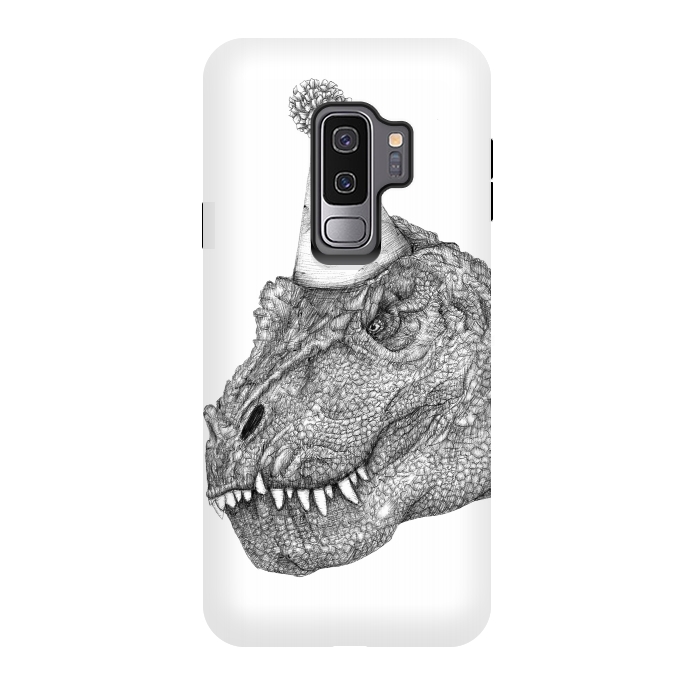Galaxy S9 plus StrongFit Party Dinosaur by ECMazur 