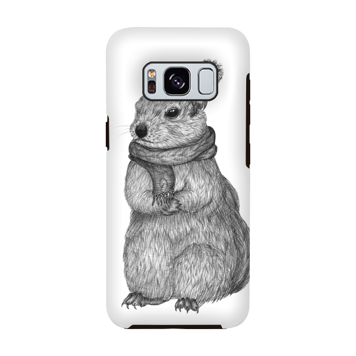 Galaxy S8 StrongFit Chilly Chipmunk by ECMazur 